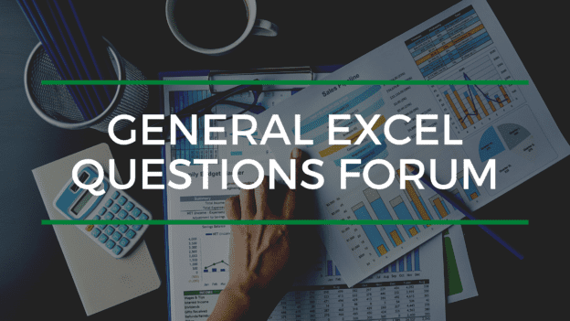 General Excel Questions